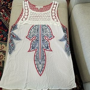 Cute Young Threads Sleeveless Tunic Medium